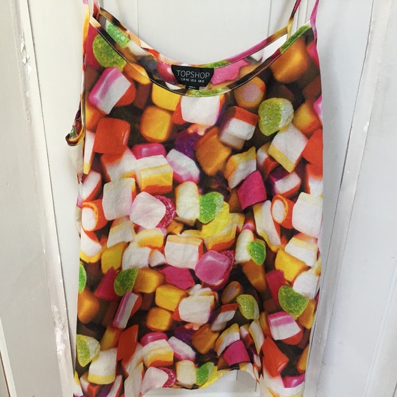 Topshop Colorful Candy Top - Picture 3 of 8